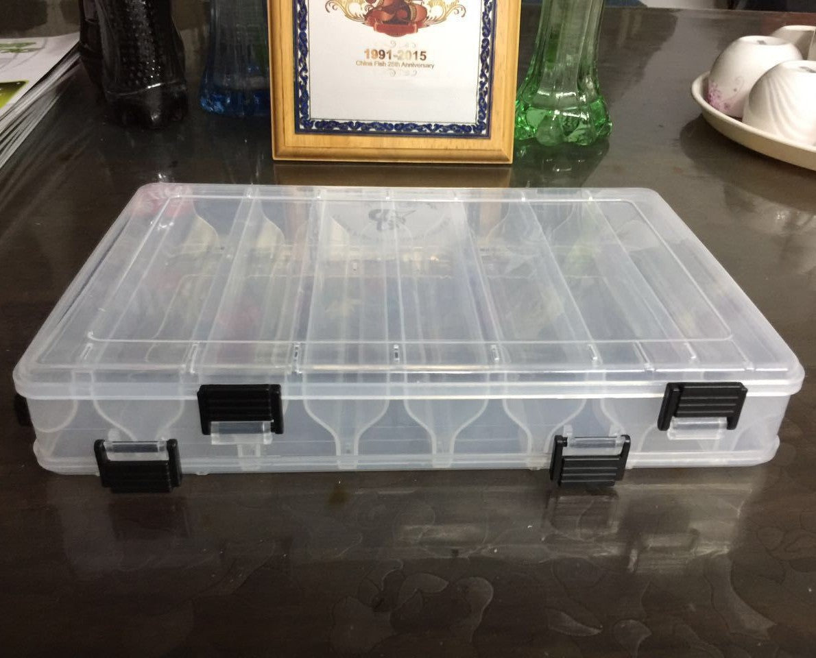 The Ultimate Double-Sided Double-Layer Fishing Tackle Box